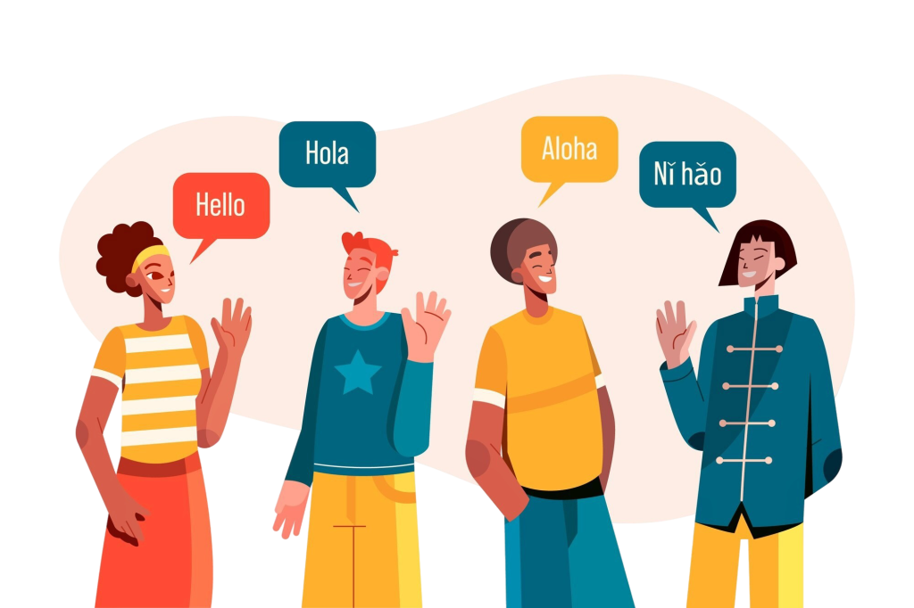 Usuario en España aprendiendo idiomas online con una aplicación móvil que utiliza mnemotecnia e inteligencia artificial para memorizar vocabulario.